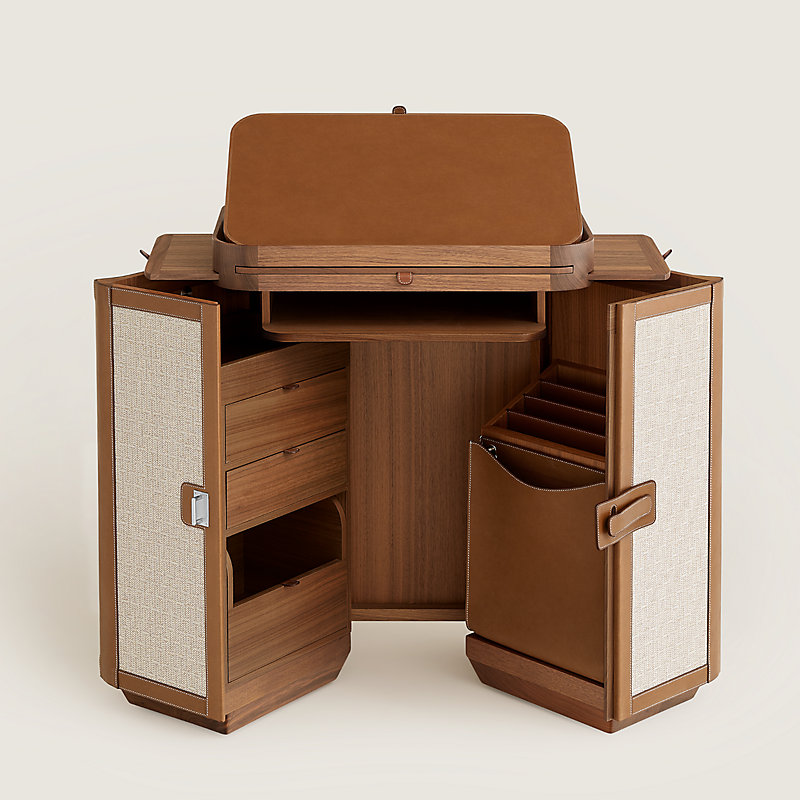 Les Necessaires d'Hermès folding desk | Hermès Australia